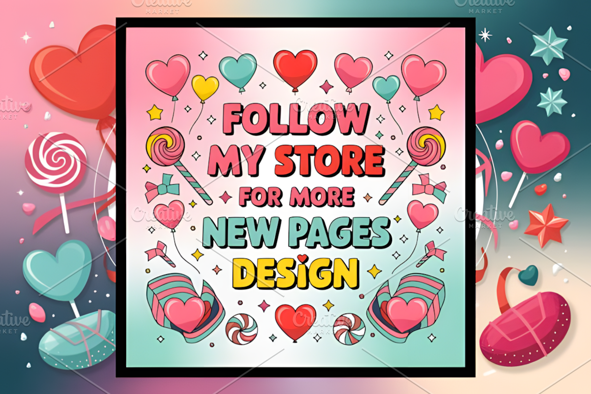Bold Easy Cozy Girl Love Coloring, a Decorative Illustration by Coco Bloom (Photo 4 of 4)