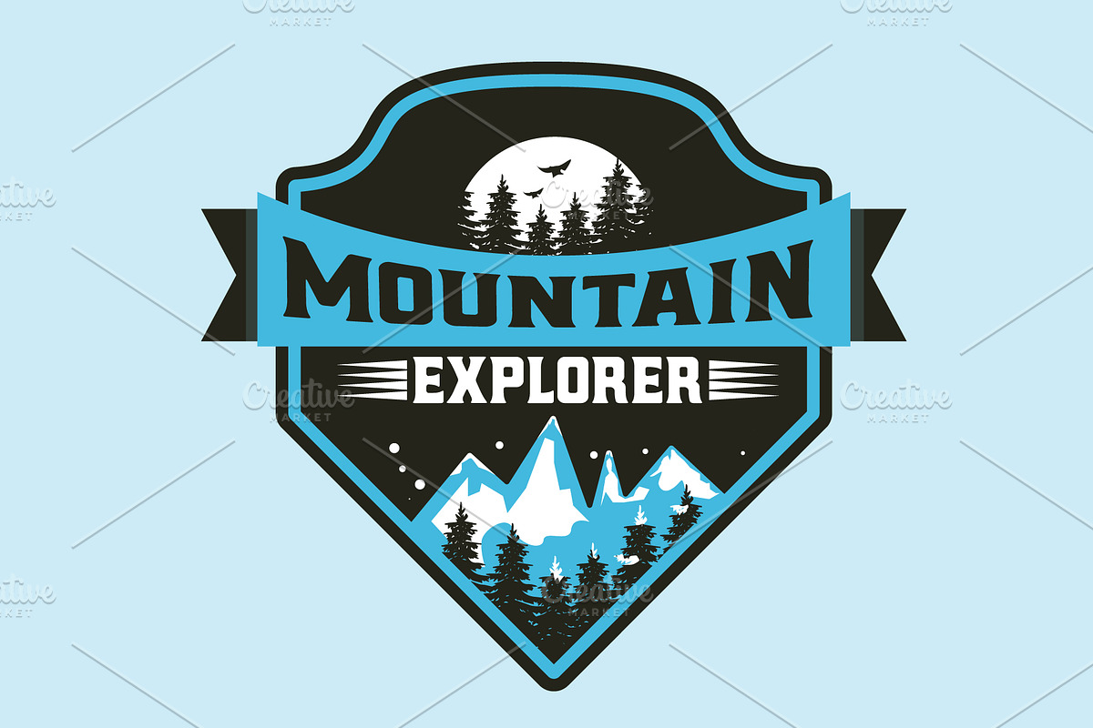 Vintage-Adventure-Badges, a Branding & Logo Template by Ismael Hossain (Photo 7 of 7)