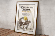 Vintage Certificate Templates, a Stationery Template by inshader (Thumbnail 4 of 12)