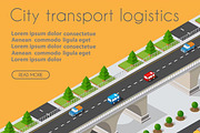 Transport Logistics 3D Isometric, a Technology Illustration by AlexZeL (Thumbnail 3 of 5)
