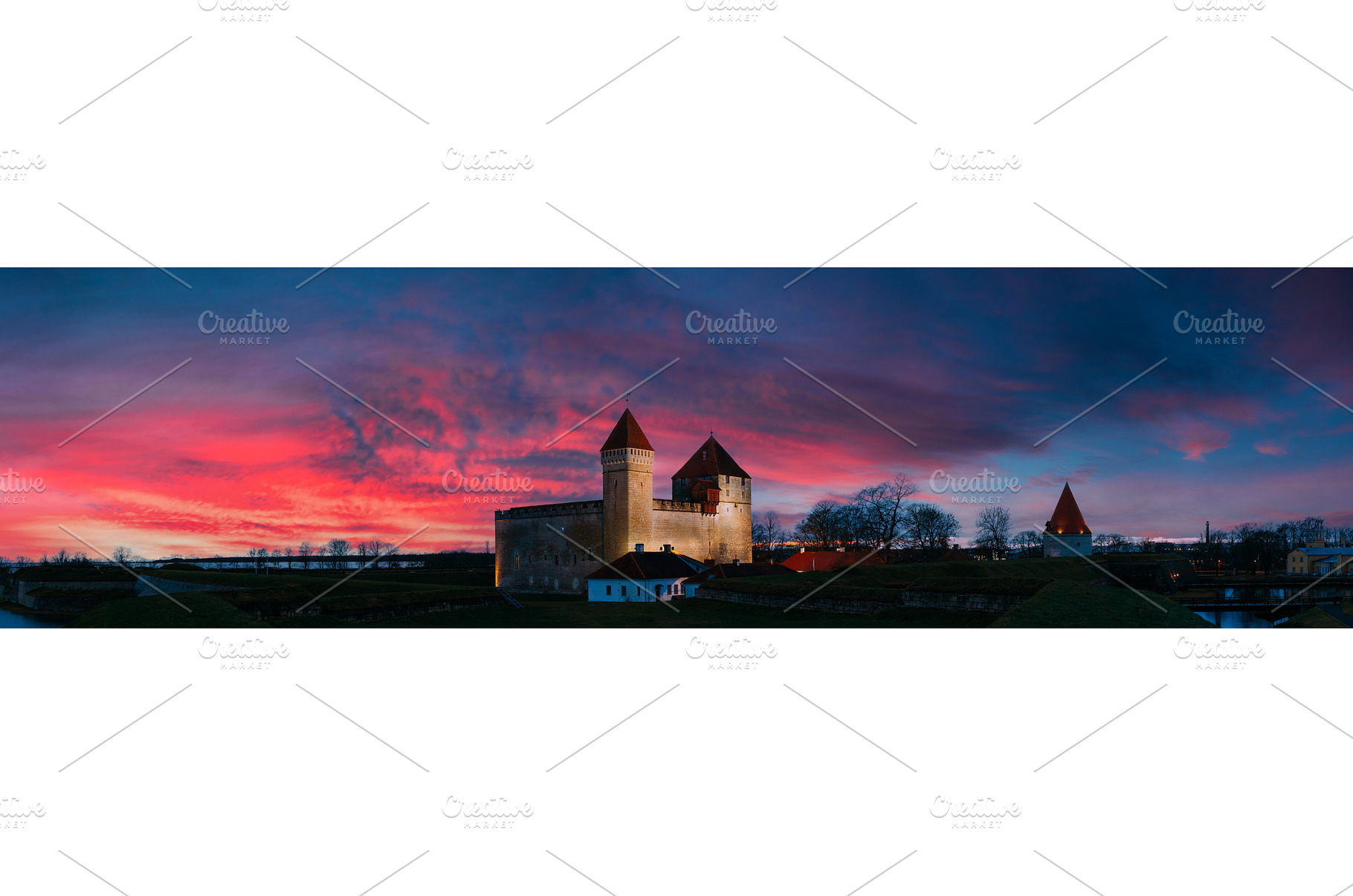 Panoramic view of Kuressaare, an Architecture Photo by Our Amazing World
