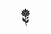 Floral Outline Vector Pack, an Illustration by yasushie (Thumbnail 16 of 21)