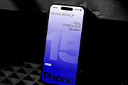 iPhone 15 Mockup, an iPhone Mockup by graphicsauce (Thumbnail 4 of 4)
