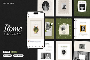 ROME / Post Social Media KIT