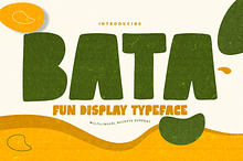 Bata – Fun Display Typeface