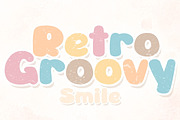 Retro Groovy Style - Handwritten, a Handwritten Font by Charmingbear59.design (Thumbnail 1 of 5)