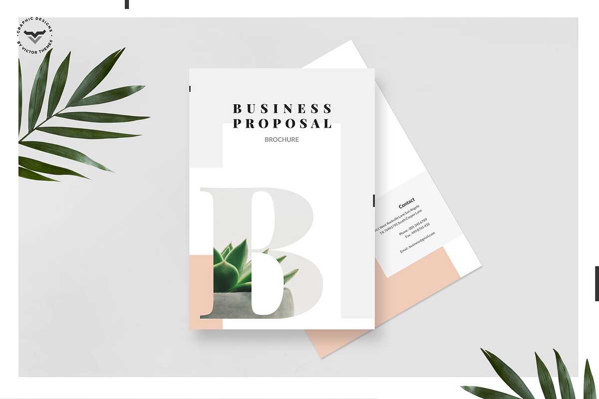 Business Proposal Template, a Business Card Template by VictorThemes