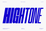 Hightone Font Family, a Sans Serif Font by Typoraith Co (Thumbnail 1 of 13)