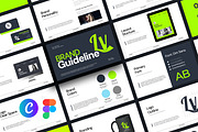 Lorvinm | Brand Guidelines Template, a Presentation Template by Artisan Vibes (Thumbnail 1 of 8)