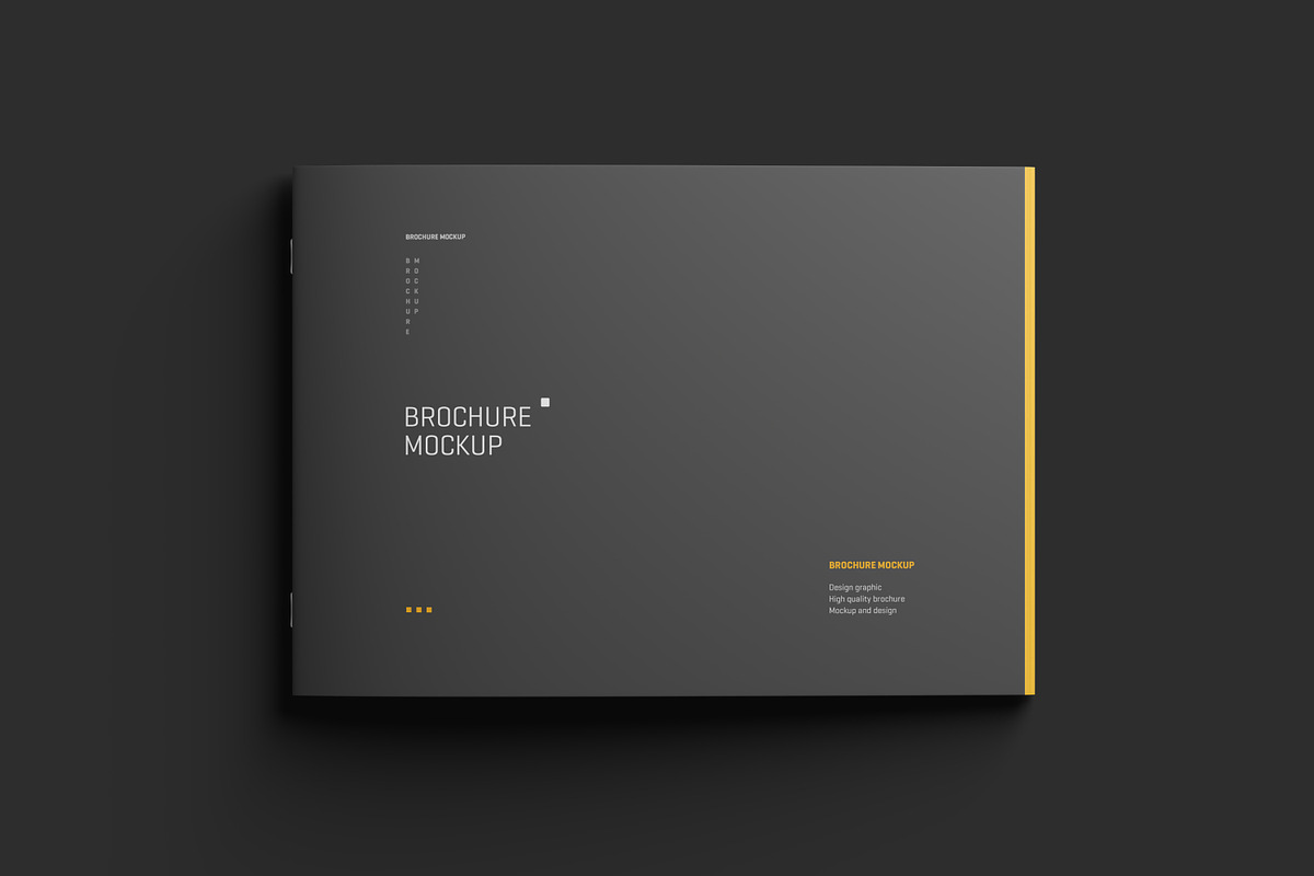 A4 Landscape Brochure Mockup Set, a Books & Magazine Mockup by Toasin ...