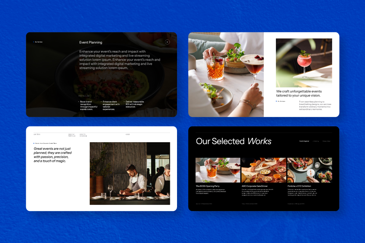 Lumiere Creative Portfolio Gslides, a Presentation Template by Unich Design Bureau (Photo 8 of 8)