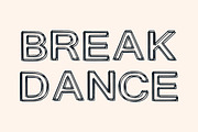 Hello Glitch Font, a Font by Fourteen Letter (Thumbnail 4 of 7)