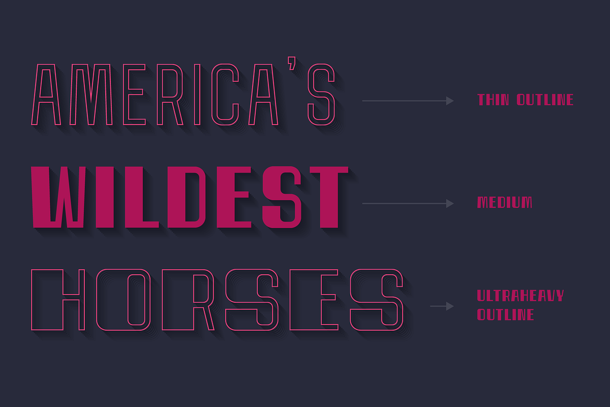 Spacho Font Family (44 Fonts), a Font by alpercakici (Photo 3 of 18)