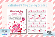 Editable Valentine's Day Candy Grams, a Templates & Theme by Adalin Shop (Thumbnail 4 of 6)