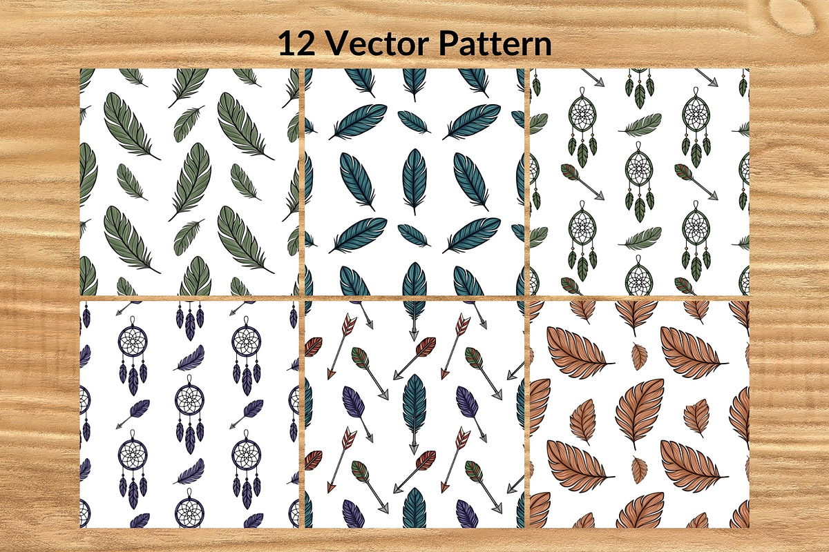 Mystic Forest Set, a Pattern Graphic by Elatedowl (Photo 3 of 18)