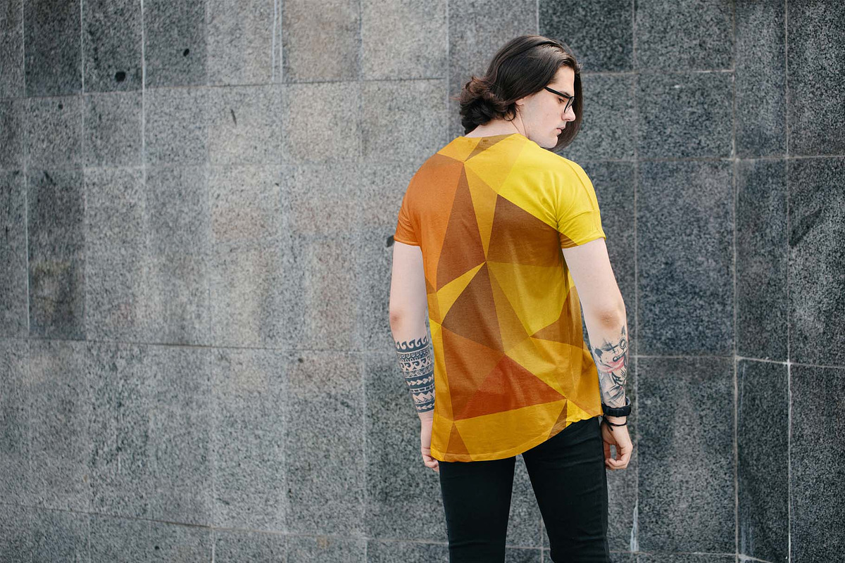 T-Shirt Mockup pack / Urban Edition, a Shirt Mockup by Arfis (Photo 7 of 28)