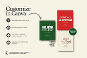 YULETIDE Christmas Canva Template, a Templates & Theme by BYOTstudios (Thumbnail 8 of 11)