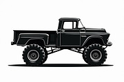 Monster Truck Collection, an Illustration by hafijul (Thumbnail 7 of 9)
