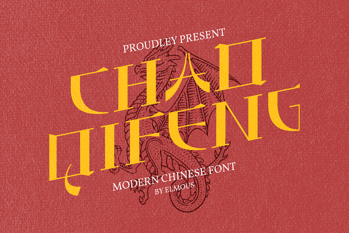 Chao Qifeng – Modern East Asian Font, a Serif Font by Elmous (Photo 1 of 10)
