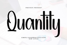 Quantity