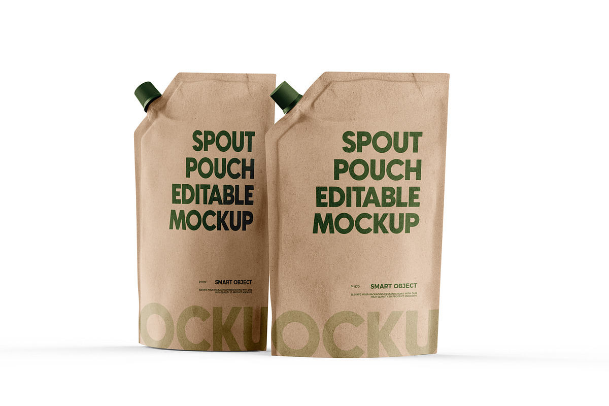 Standup Spout Pouch Mockup, a Packaging Mockup by Ram Studio LLC (Photo 14 of 17)