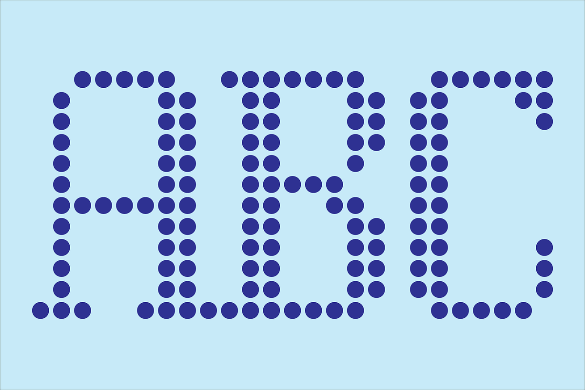 Display Dots One Font, a Font by GG Design (Photo 2 of 10)