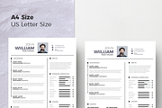 Modern Resume & CV Template, a Resume Template by Hito Graphic (Thumbnail 7 of 8)