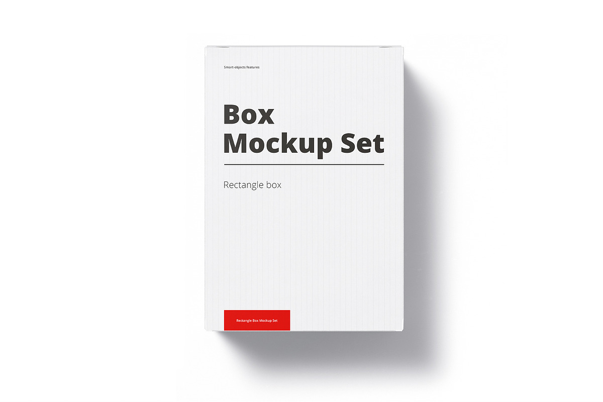 Box Mockup Set 01: Rectangle, a Packaging Mockup by WebAndCat (Photo 8 of 12)