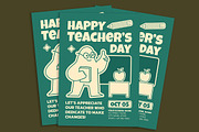 World Teacher's Day Flyer, a Flyer Template by Gumico Studio. (Thumbnail 2 of 3)