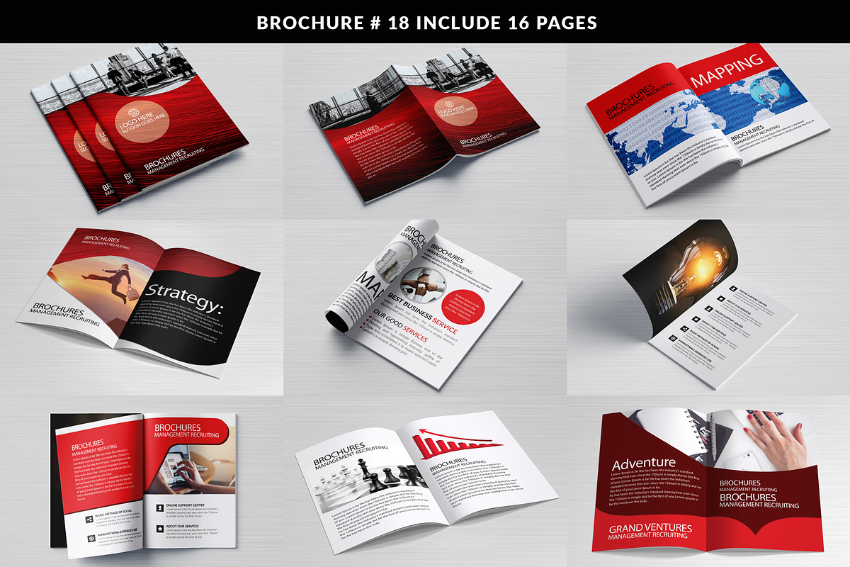 Business Bifold Bundle 20 Template, a Brochure Template by Psd Templates (Photo 19 of 21)