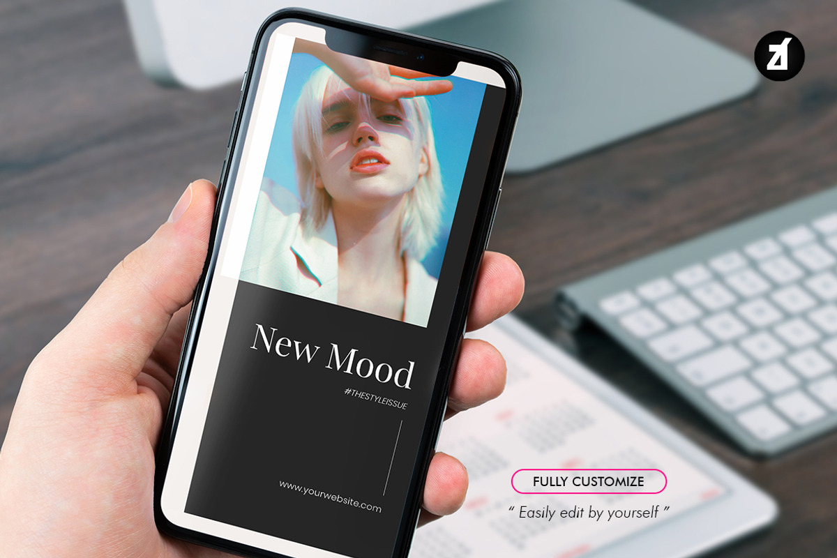 The style issue social media graphic, a Social Media Template by Chanut is industries (Photo 8 of 8)