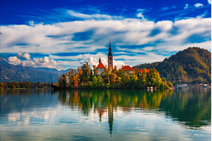 Lake Bled, Slovenia, a Nature Photo by Nature and travel