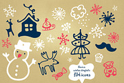 Nevica - winter icons, a Symbol Font by Magdalena Boffito (Thumbnail 2 of 3)