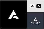 Letter A Geometric Modern Logo, a Branding & Logo Template by ika trisiana (Thumbnail 1 of 2)