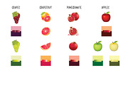 Fruit Stand: Vector Illustrations, a Graphic by Dandylyon Designs (Thumbnail 3 of 9)