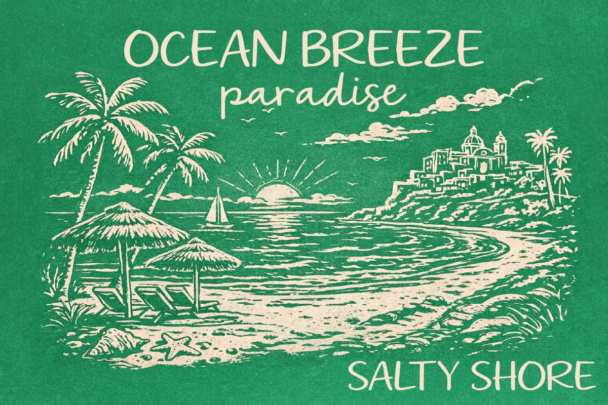 Salty Shore Beachside - Vintage Font, a Handwritten Font by Pixesia Studio (Photo 2 of 10)