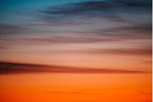 Dramatic sunset and sunrise gradient, a Nature Photo by Our Amazing World