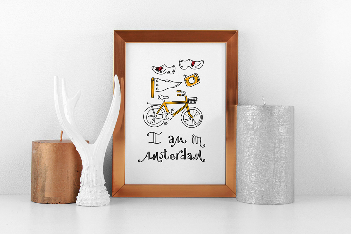 Welcome to Amsterdam!, an Illustration by Ja Polina ArtShop (Photo 12 of 13)