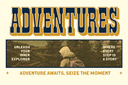 Unispare Condensed Slab Serif, a Slab Serif Font by Letterhend Studio (Thumbnail 5 of 10)
