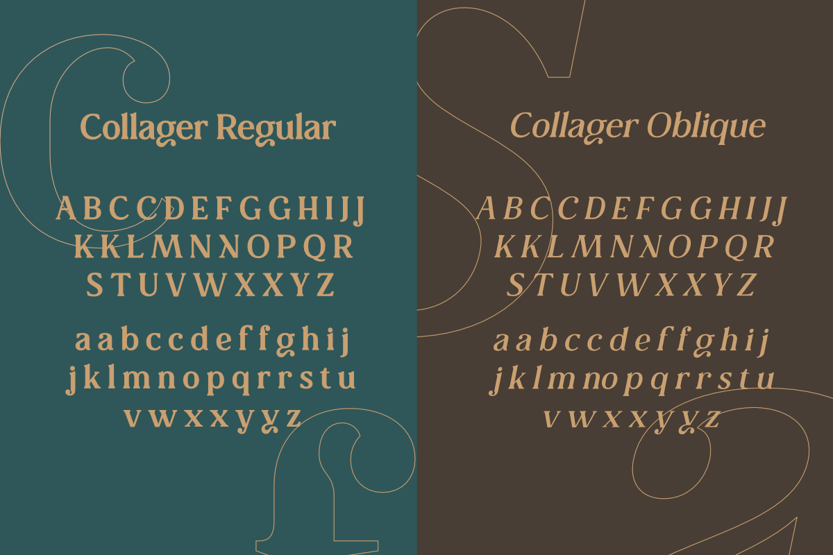 Collager | Modern Serif Family, a Serif Font by Gilar Studio (Photo 6 of 11)