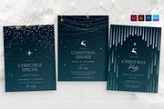 Christmas Winter Invitation Flyer, a Flyer Template by BrandPacks (Thumbnail 1 of 6)