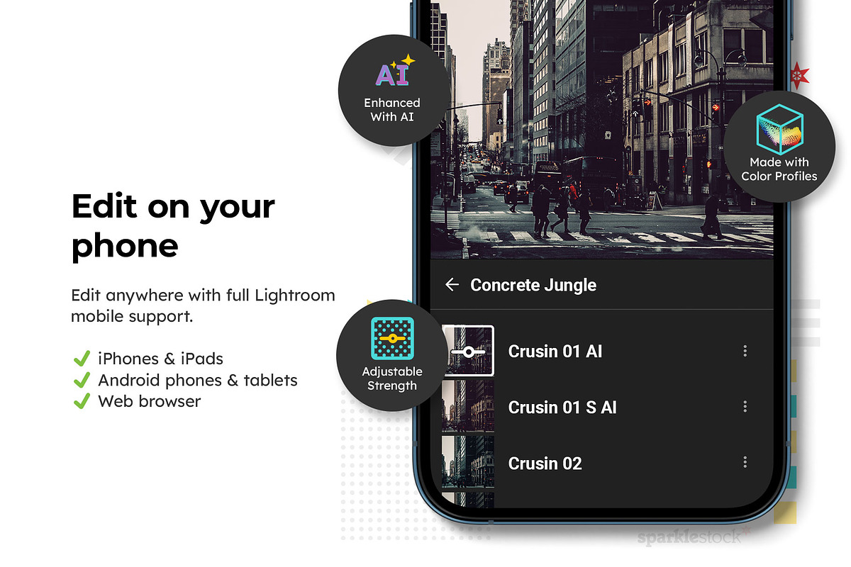 20 Concrete Jungle Lightroom Presets, a Preset Add-On by SparkleStock (Photo 9 of 12)