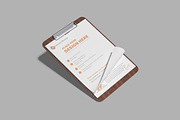 Clipboard Mockup, a Merchandise Mockup by seramoe (Thumbnail 2 of 5)