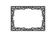 Vintage Scroll Corner Frame Bundle, an Illustration by Gfx_Store (Thumbnail 22 of 48)