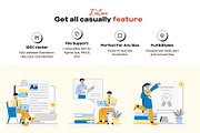 E-Learning and Course Illustration, an Education Illustration by orenjidesign (Thumbnail 7 of 8)