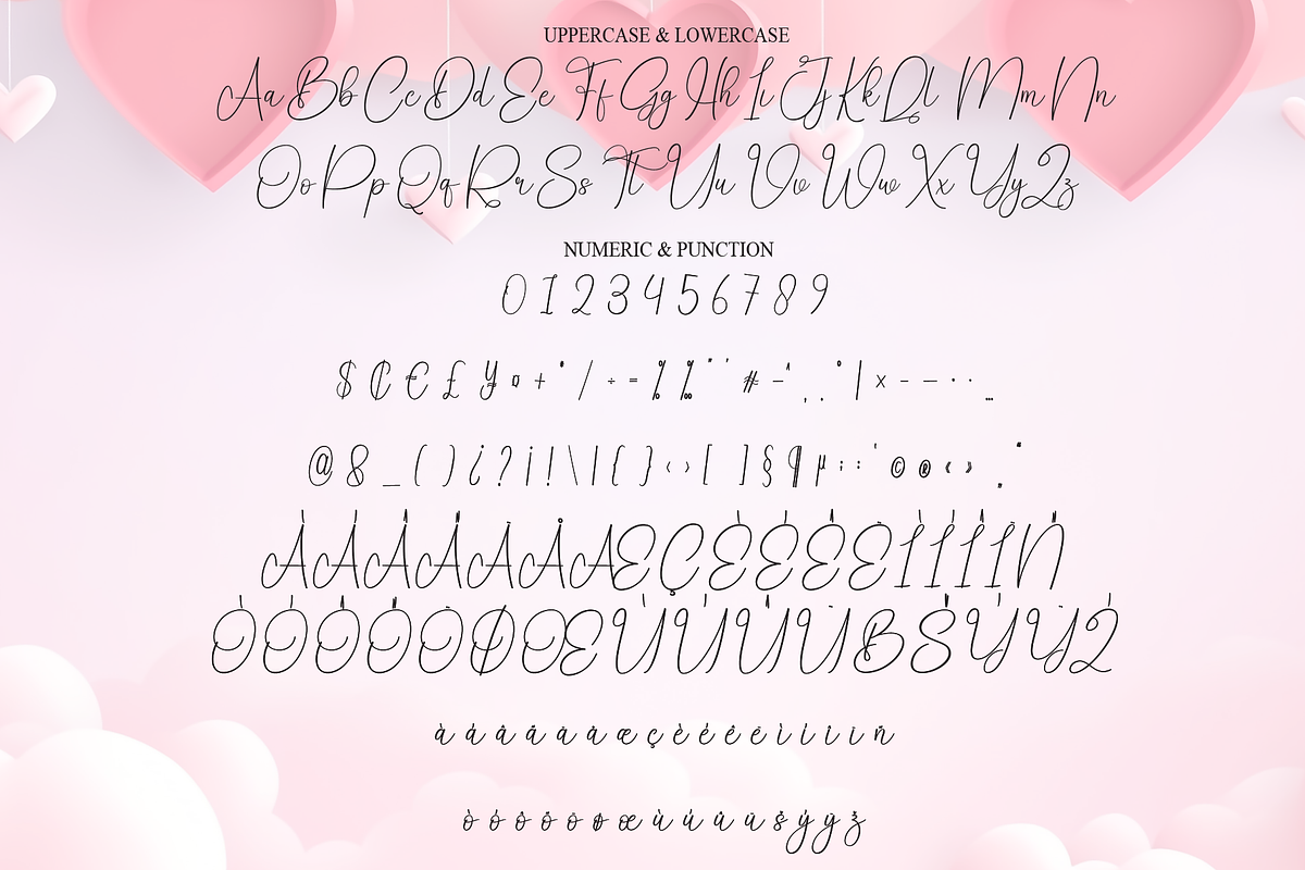 Valentineday | Script Font, a Handwritten Font by Scratchones (Photo 7 of 9)