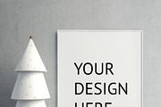 Modern Christmas interior., a Print Template by ChromiumHeart (Thumbnail 6 of 21)