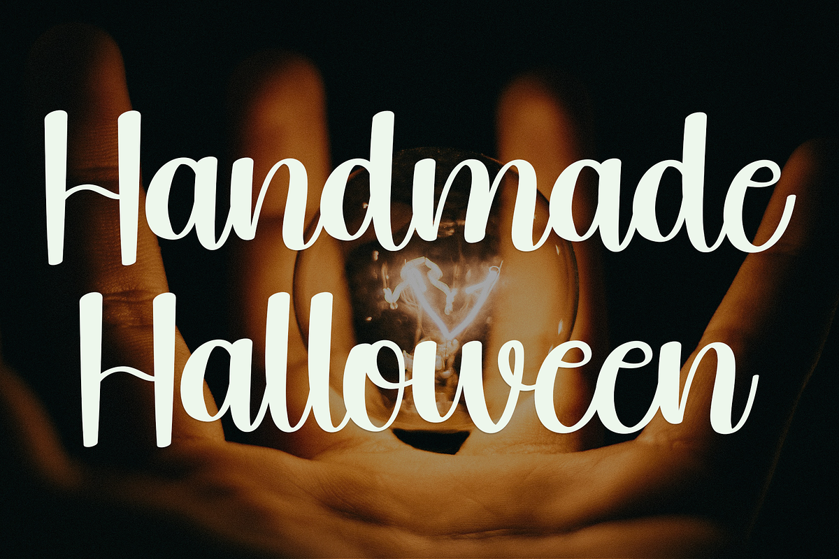 Creative Halloween, a Handwritten Font by InermediaSTUDIO (Photo 6 of 8)