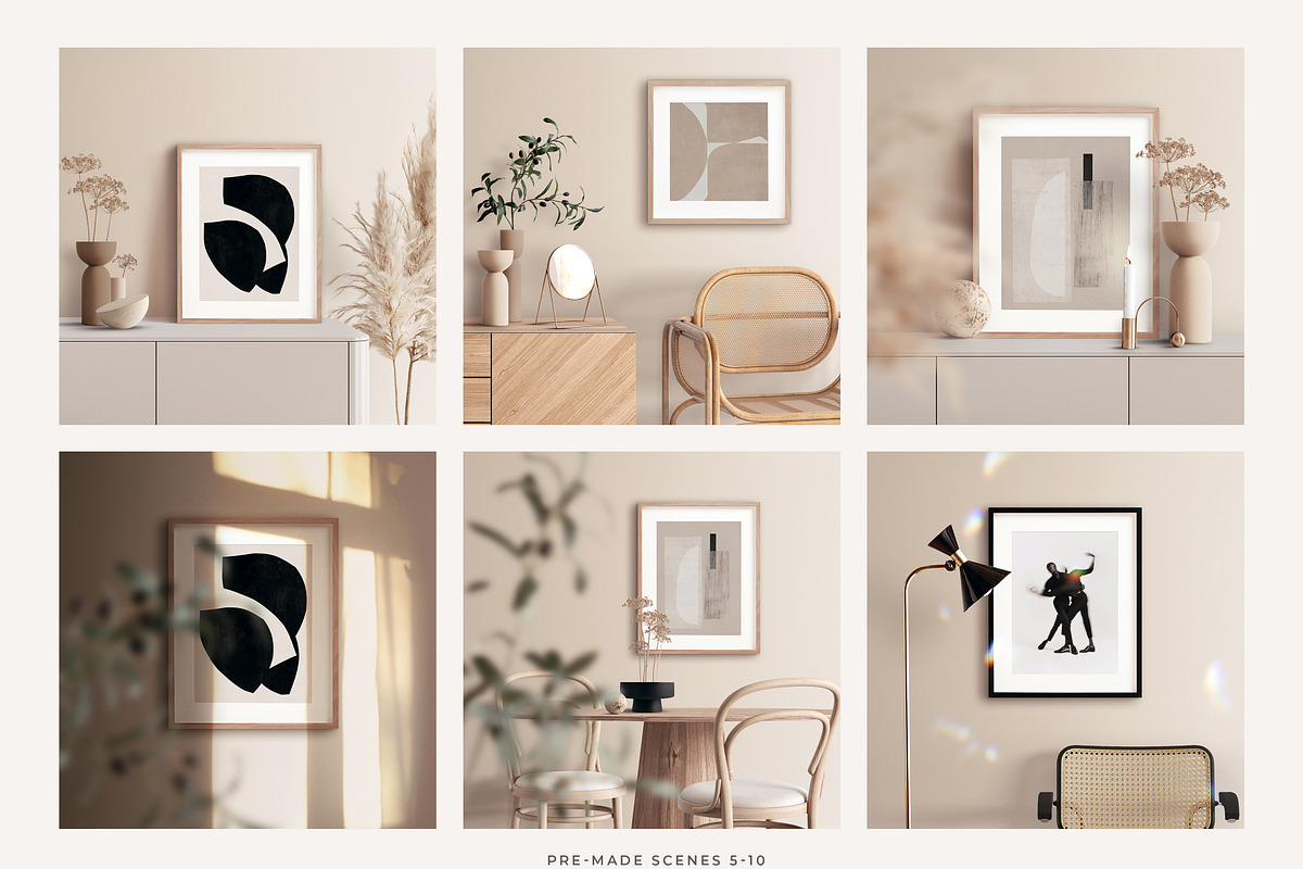 Video Frame Mockup Creator, a Print Template by Una Matison (Photo 4 of 18)