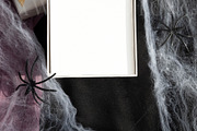 Halloween Box Mockup Square Cardfall, an Advertising Mockup by PawMockups (Thumbnail 4 of 10)